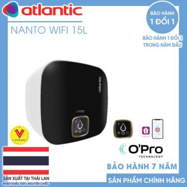 Nanto Wifi 15L - Máy nước nóng Atlantic 