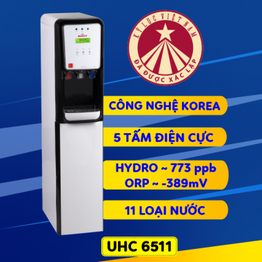 UHC-6511  -  MÁY LỌC NƯỚC ION KIỀM NÓNG LẠNH ROBOT 