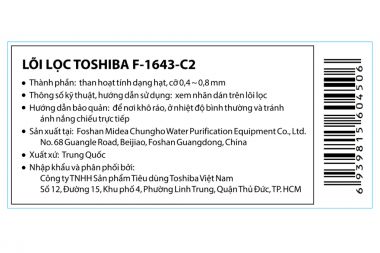 F-1643-C2 - Lõi lọc Toshiba số 4