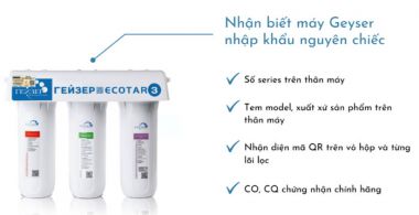 Ecotar 3 - Máy lọc nước Nano Geyser - Made in Russia