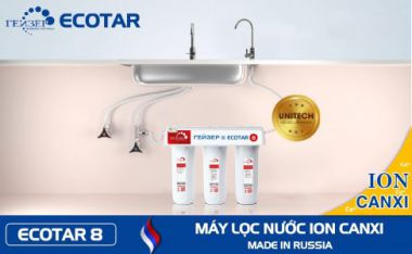 Ecotar 8 - Máy lọc nước Nano Geyser - Made in Russia