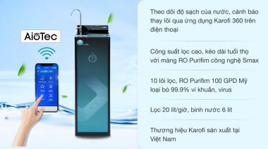 KAQ-P95 - Máy lọc nước RO Karofi - 10 lõi Hydrogen