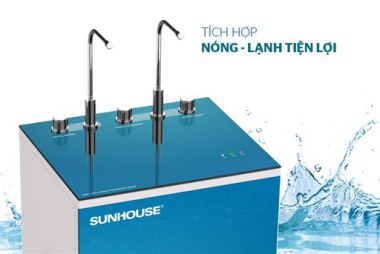 SHA76211CK  -  Máy lọc nước R.O nóng lạnh 9 lõi SUNHOUSE