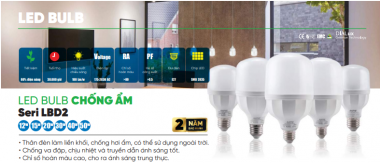 LBD2 - Đèn Led Buld Chống Ẩm