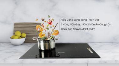 MI-95D - Bếp từ đôi MUTOSI 