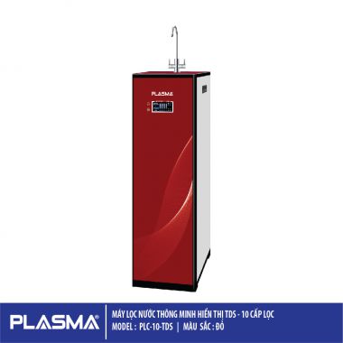 PLC-10-TDS - Máy lọc nước Plasma Nước tinh khiết/nước khoáng 10 Lõi - Xanh Dương 