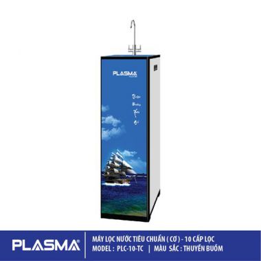 PLC-10-TDS - Máy lọc nước Plasma Nước tinh khiết/nước khoáng 10 Lõi - Xanh Dương 