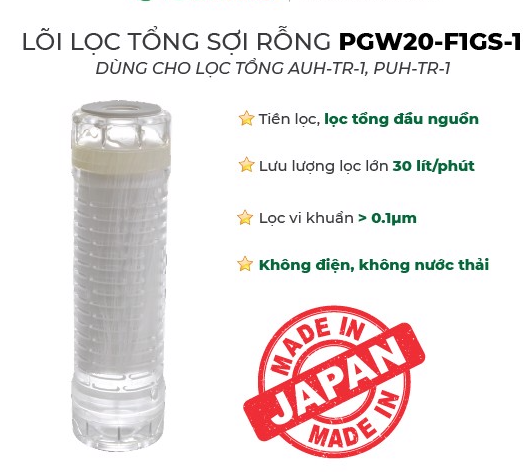 PGW20-F1GS-1  Bộ lọc sợi rỗng Kitz