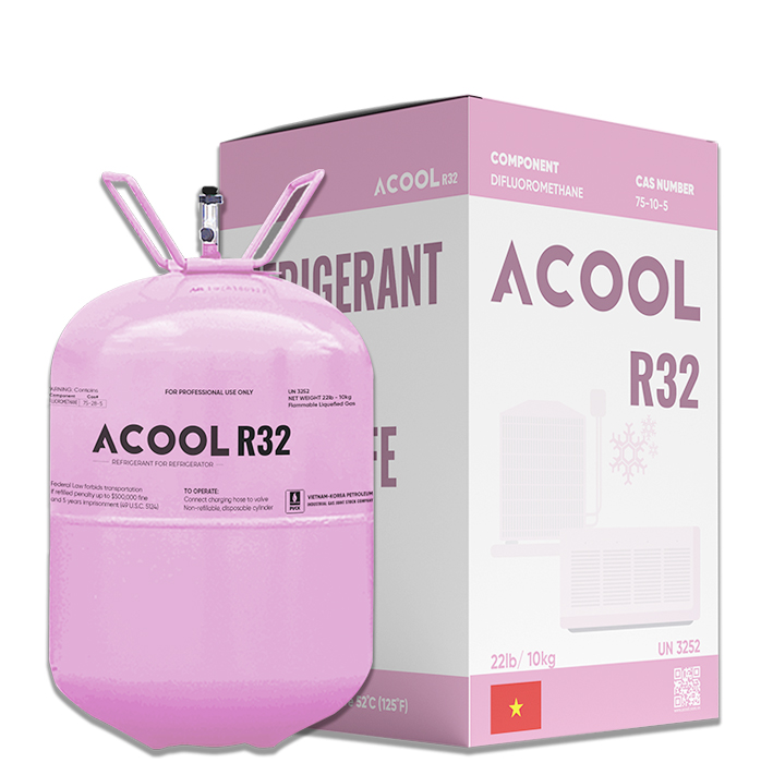 R32 - Gas Lạnh Acool 10 Kg
